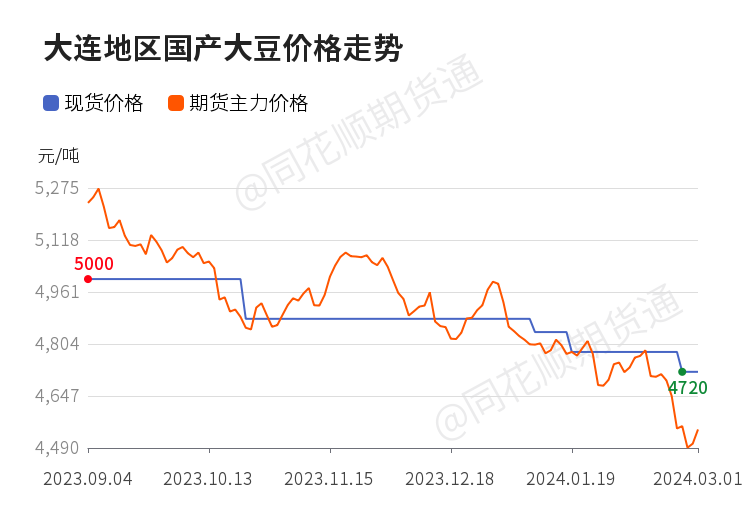 大豆最新價格動態分析